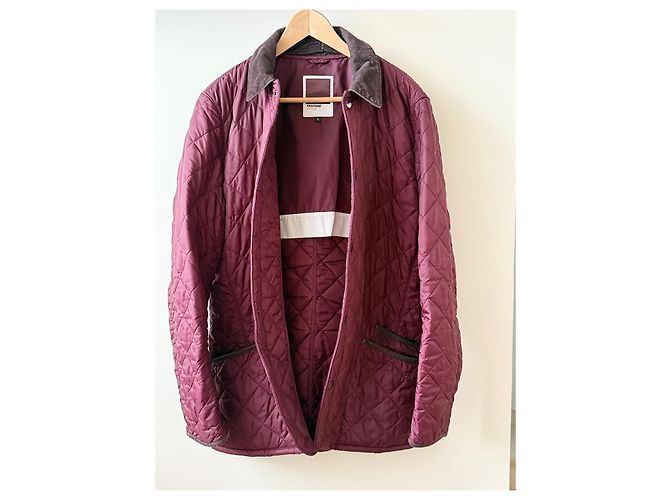 Barbour x Pantone Steppjacke Bordeaux - Ansicht 2