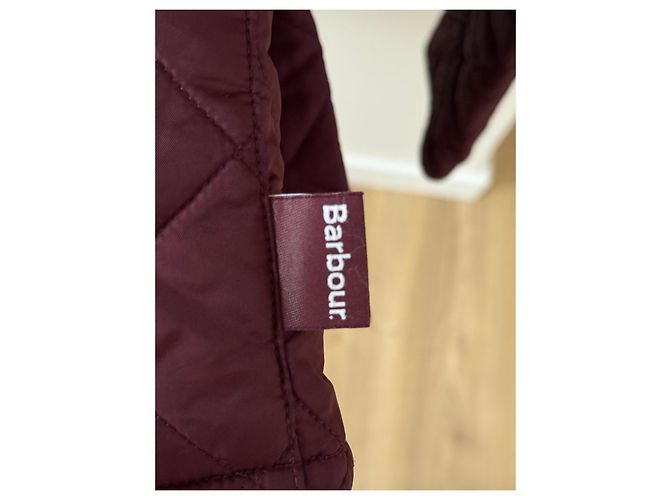 Barbour x Pantone Steppjacke Bordeaux - Ansicht 8