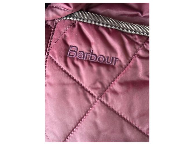 Barbour x Pantone Steppjacke Bordeaux - Ansicht 9
