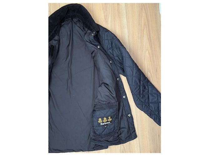 Barbour Akenside Steppjacke Schwarz - Ansicht 7