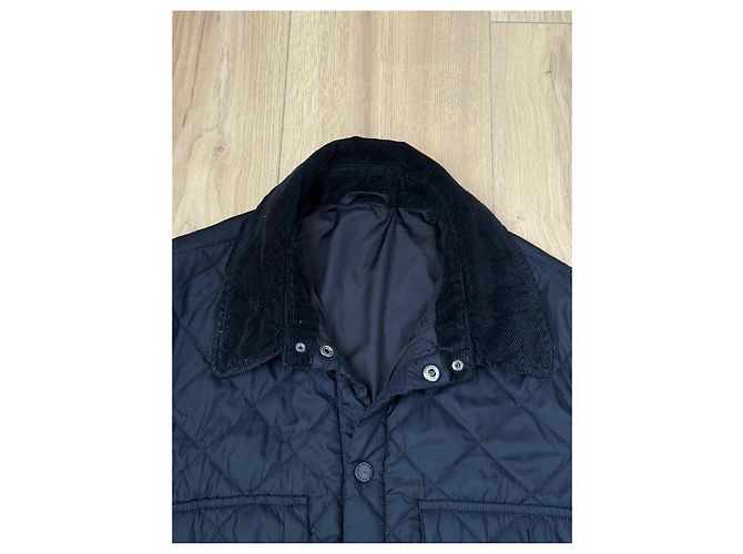 Barbour Akenside Steppjacke Schwarz - Ansicht 8