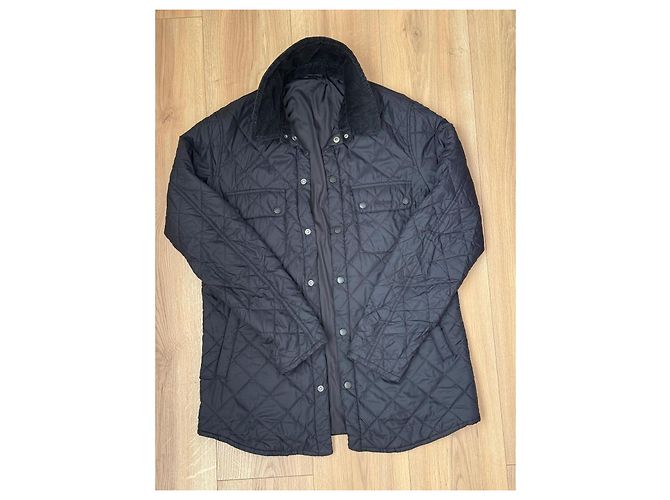 Barbour Akenside Steppjacke Schwarz - Ansicht 9