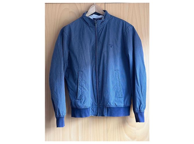 Autre Marque Giacca Bomber GANT "Casual Waister" Blu - vista 10