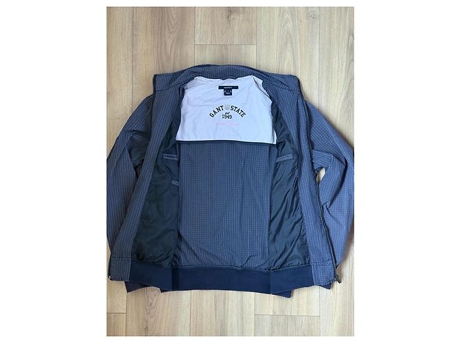Autre Marque Giacca Bomber GANT "Casual Waister" Blu - vista 11