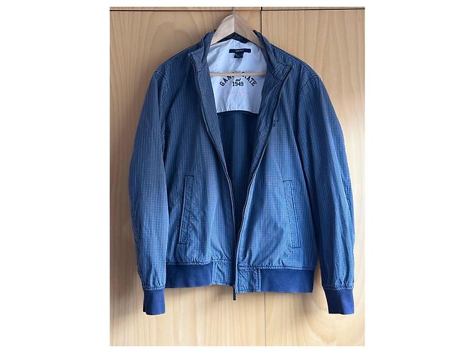Autre Marque Giacca Bomber GANT "Casual Waister" Blu - vista 2