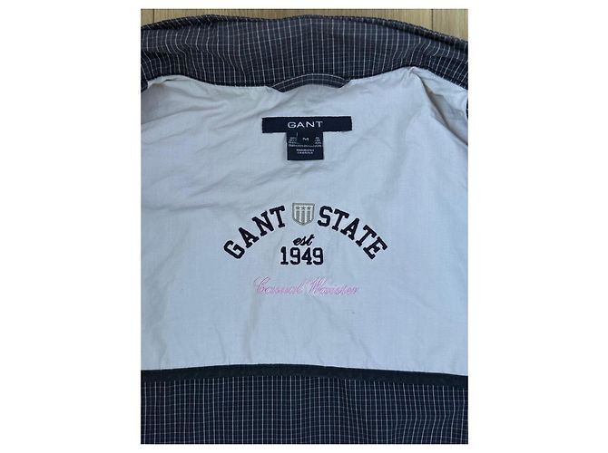 Autre Marque Giacca Bomber GANT "Casual Waister" Blu - vista 6