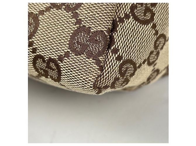 Borsa Gucci in beige e verde - vista 3