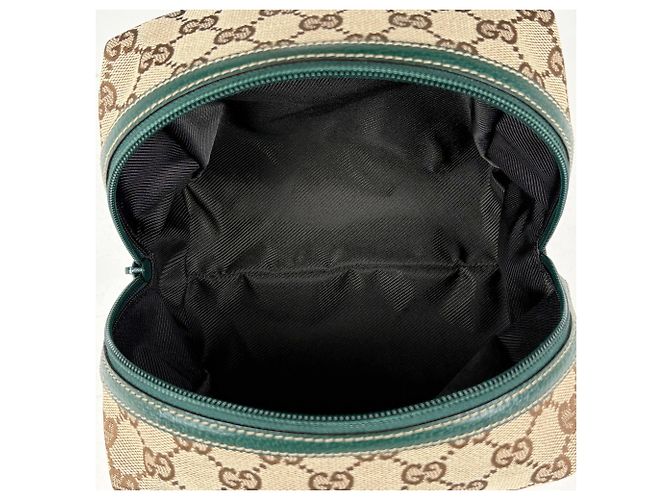 Borsa Gucci in beige e verde - vista 6