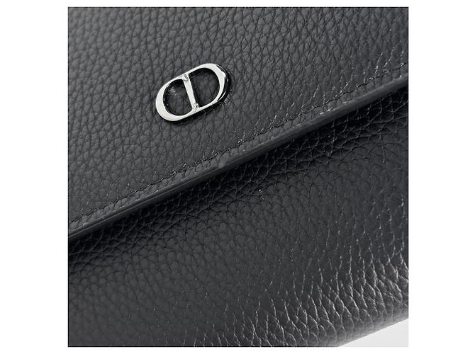 Christian Dior CD Icon langes Klappengeldbörse Braun - Ansicht 5