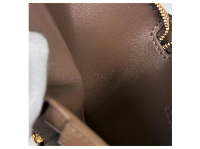 Fendi FF Diamond Bi-fold Geldbörse mit Reißverschluss Braun - Ansicht 6