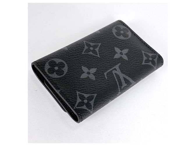 Louis Vuitton Monogram Eclipse Noir Schlüsseletui Schwarz - Ansicht 2