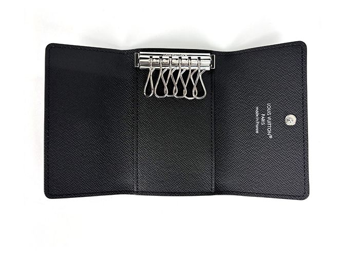 Louis Vuitton Monogram Eclipse Noir Schlüsseletui Schwarz - Ansicht 5