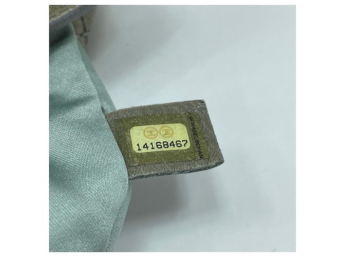 Borsa Tote Chanel On the Road in verde - vista 13