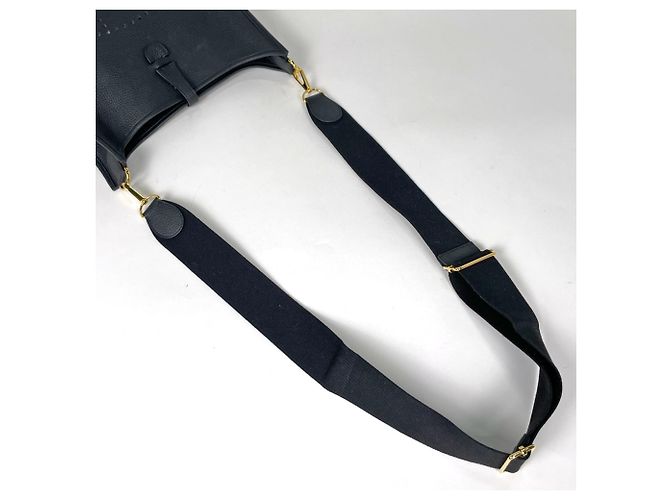 Hermès Borsa a tracolla Hermes Evelyne 3 PM Nero - vista 6