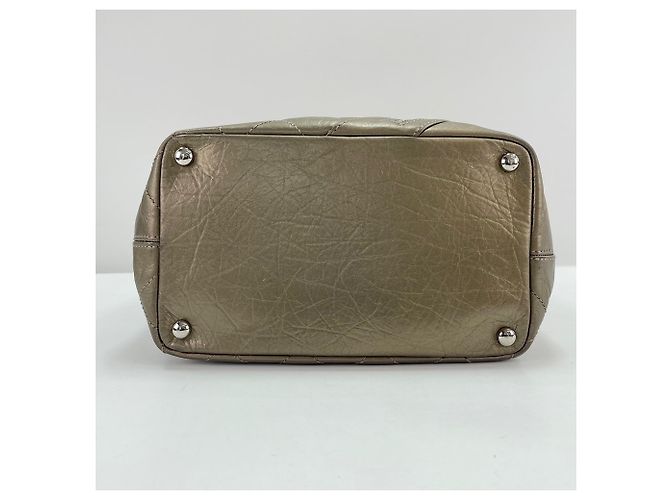 Chanel Cambon Line Gold Schultertasche Golden - Ansicht 7