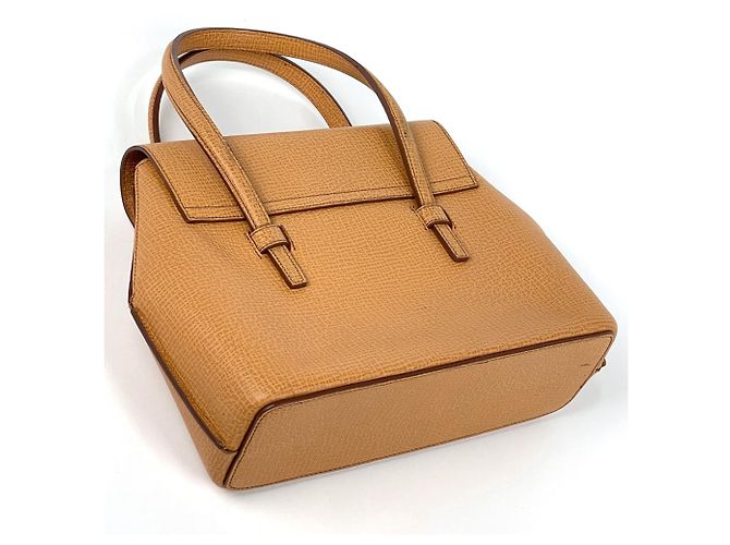 Bolsa de mão em couro 2-Way Loewe Camelo - vista 2