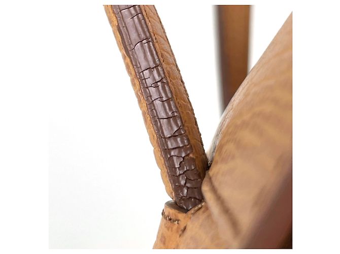 Bolsa de mão em couro 2-Way Loewe Camelo - vista 5