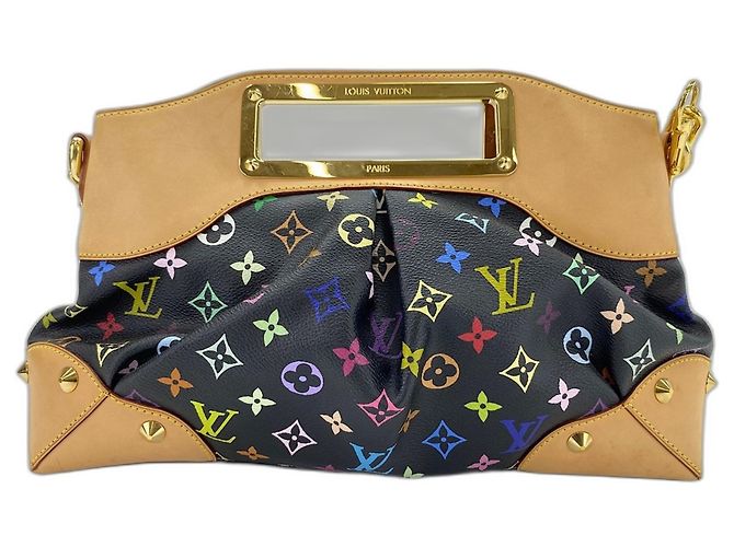 Borsa Louis Vuitton Judy MM Nero - vista 2