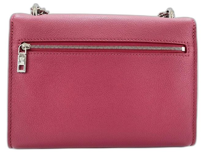Borsa a tracolla Louis Vuitton MyLockme BB Rosso Bordò - vista 3