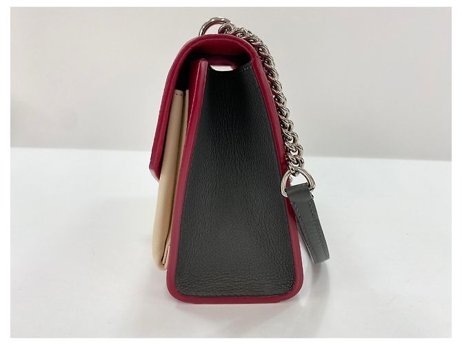 Borsa a tracolla Louis Vuitton MyLockme BB Rosso Bordò - vista 5