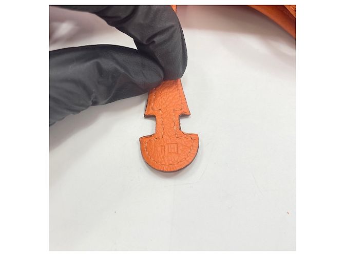Hermès Borsa a tracolla Hermes Evelyne TPM Arancione - vista 12