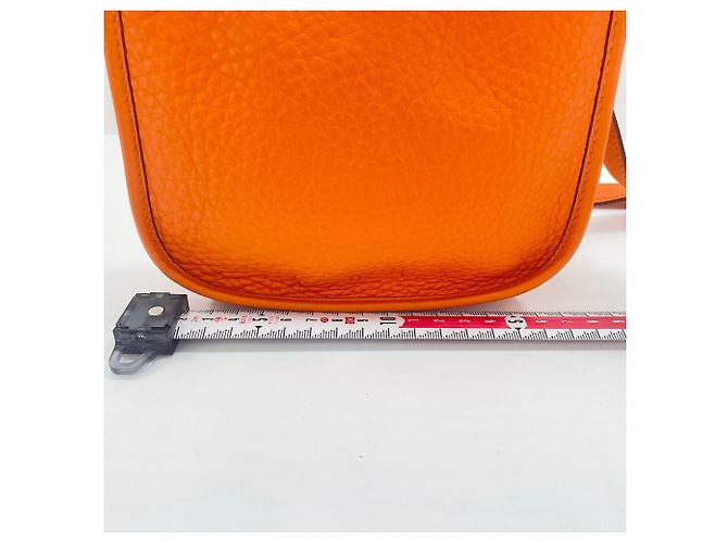 Hermès Borsa a tracolla Hermes Evelyne TPM Arancione - vista 4