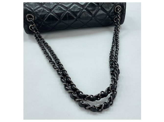 Borsa a tracolla Chanel Matelassé Nero - vista 10