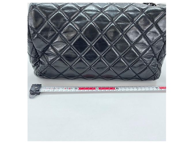 Borsa a tracolla Chanel Matelassé Nero - vista 4