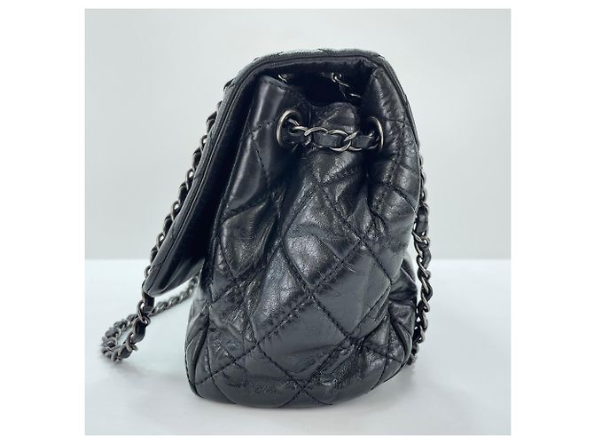Borsa a tracolla Chanel Matelassé Nero - vista 5