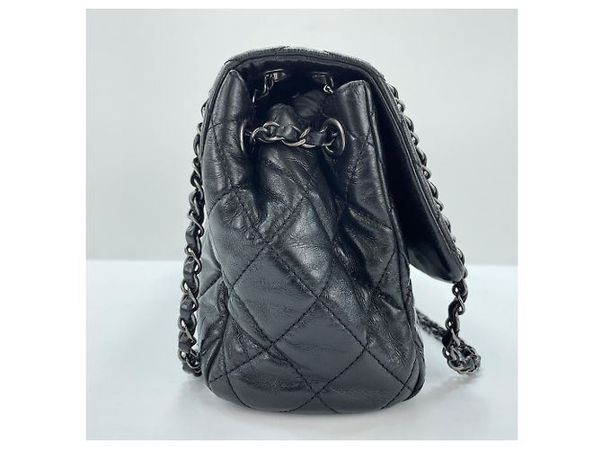 Borsa a tracolla Chanel Matelassé Nero - vista 6