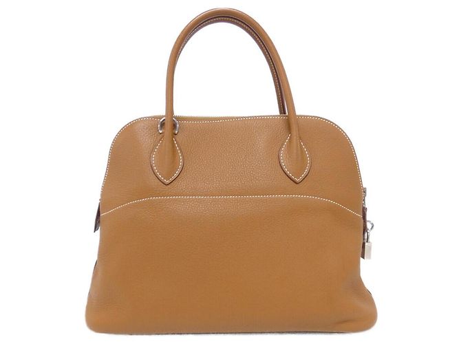 Hermès Sac à main Hermes Bolide 31cm Doré - vue 2
