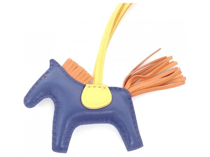 Hermès Hermes Rodeo Accessory Bag Charm PM Blu - vista 2