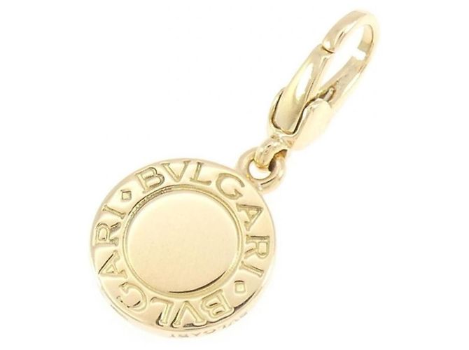 Bulgari Pendente Bvlgari in oro giallo 18K con lapislazzuli - vista 2