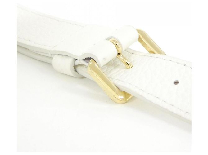 Borsa Louis Vuitton Capucines MINI Bianco - vista 7