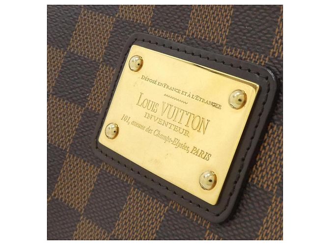 Borsa a tracolla Louis Vuitton Damier Eva Damier ebene - vista 4