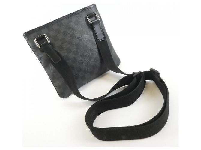 Borsa a tracolla Louis Vuitton Damier Graphite Damier ebene - vista 6
