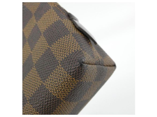 Louis Vuitton Damier Pochette Cosmetic PM Handbag Damier ebene - vista 3
