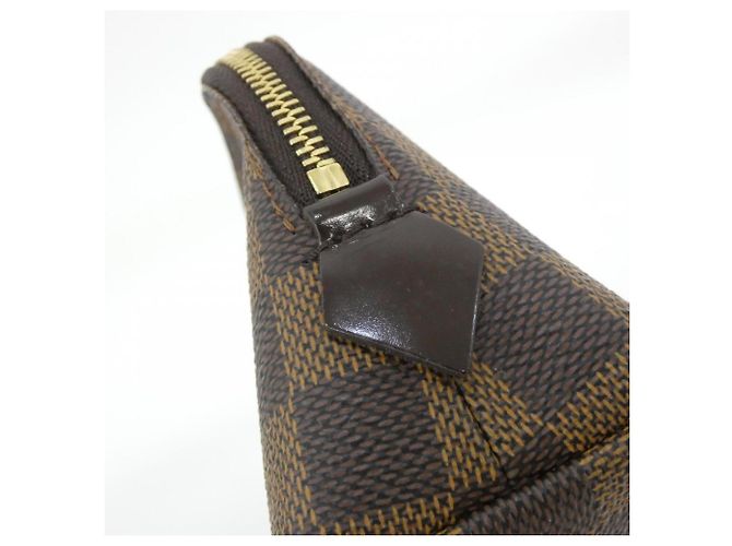 Louis Vuitton Damier Pochette Cosmetic PM Handbag Damier ebene - vista 7