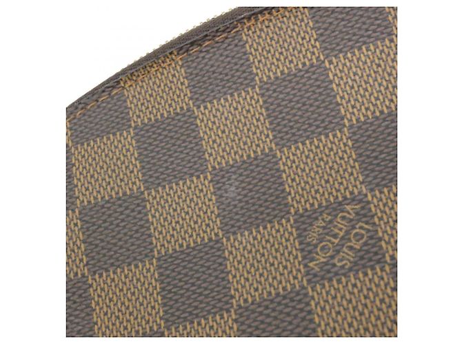 Louis Vuitton Damier Pochette Cosmetic PM Handbag Damier ebene - vista 8