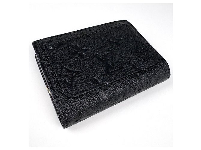 Louis Vuitton Portefeuille Claire Bi-fold Wallet Nero - vista 2