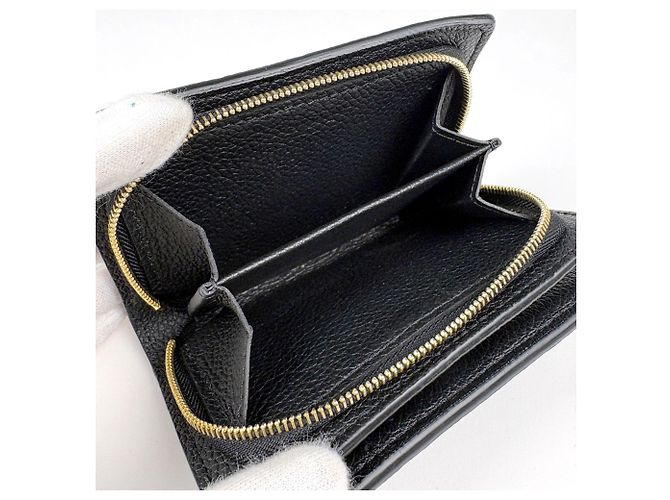 Louis Vuitton Portefeuille Claire Bi-fold Wallet Nero - vista 4