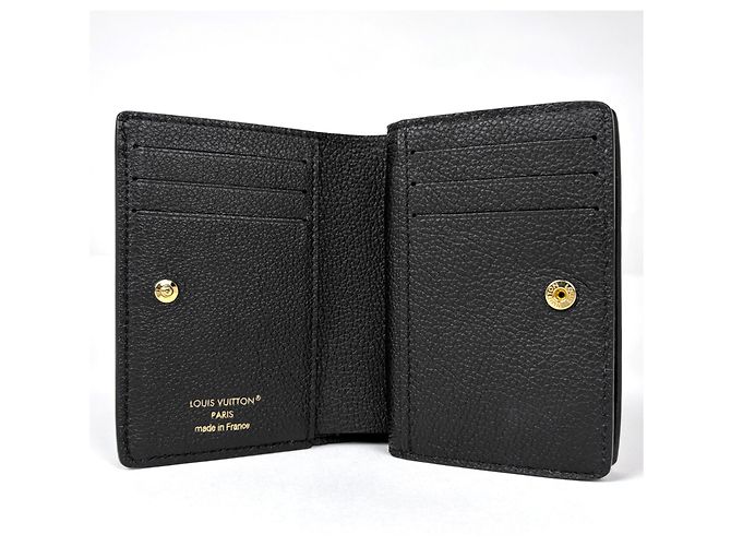 Louis Vuitton Portefeuille Claire Bi-fold Wallet Nero - vista 5