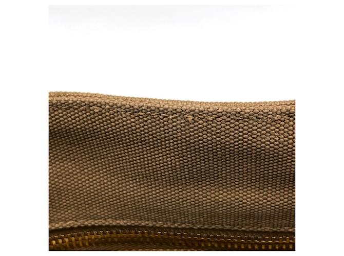 Borsa Tote Prada Canapa Marrone - vista 6