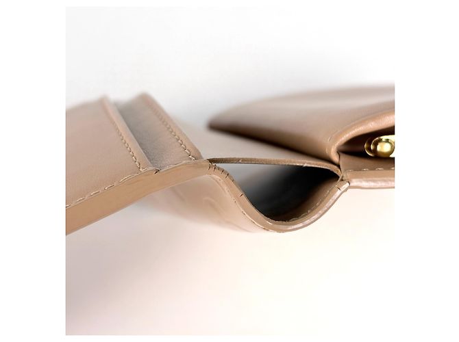 Louis Vuitton Bi-Fold Wallet in Noisette Beige Haselnuss - Ansicht 6