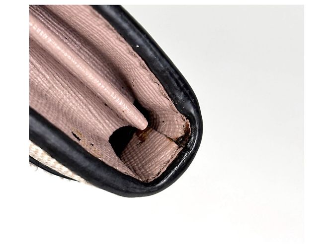 Cartera larga Gucci Beige GG Supreme - vista 3
