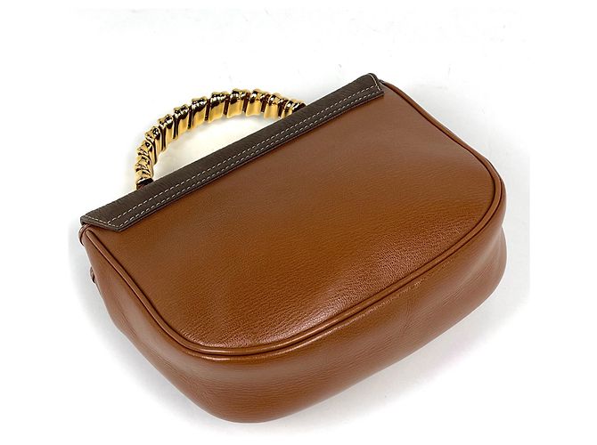 Loewe Velázquez 2-Way Lederhandtasche Braun - Ansicht 2
