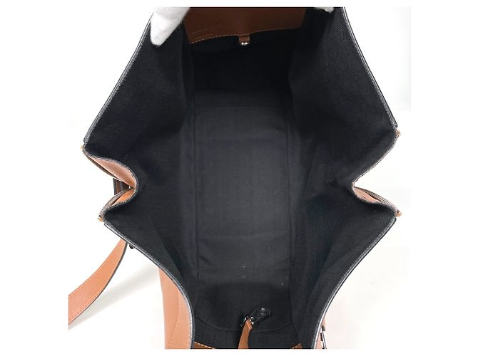 Bolsa Loewe Hammock Small Bolsa de mão em couro 2-Way Marrom - vista 7