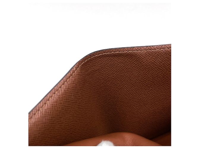 Louis Vuitton Portefeuille Victorine Tri-fold Wallet Marrone - vista 6