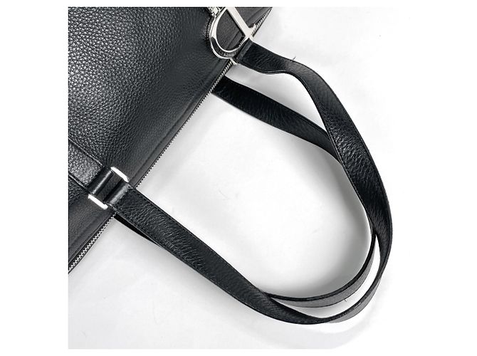 Borsa a mano Christian Dior in pelle nera Nero - vista 5