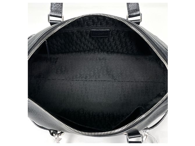 Borsa a mano Christian Dior in pelle nera Nero - vista 6